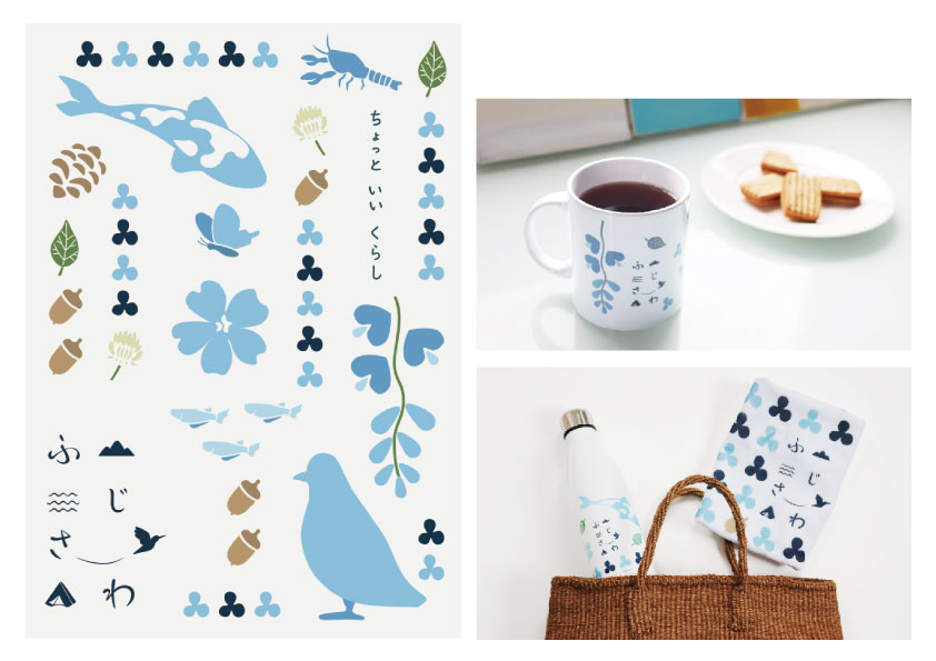 Regional branding-PR poster & Goods-②の作品画像